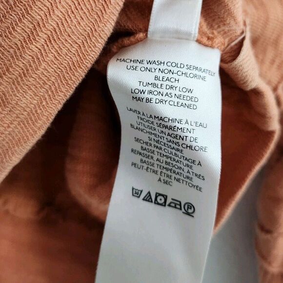 We The Free People 5 Star Tee Small Sweet Cinnamon Slouchy Patched Boho‎ Top - Picture 8 of 11